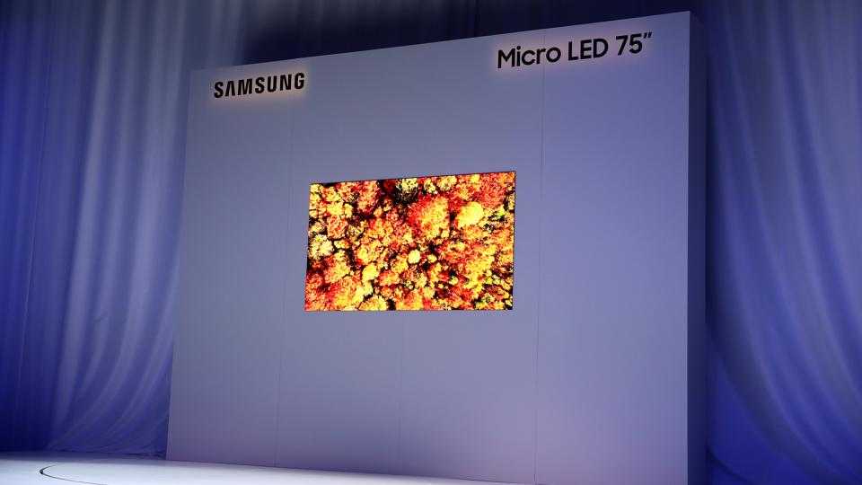 Что такое MicroLED? Технологии, лежащие в основе нового 4K-телевизора Samsung